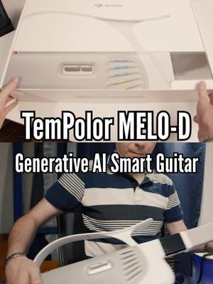 This is a short unboxing and demo video of the TemPolor Melo-D, a generative AI smart guitar designed to make playing, learning and creating music easier and more interactive. 👉For more watch the full video on my Youtube channel. #smartguitar #electronicguitar #unboxingvideo #tutorial #howto #guitar #learningguitar #tempolor #melod #musicinstruments #musicgear #musicians #guitar