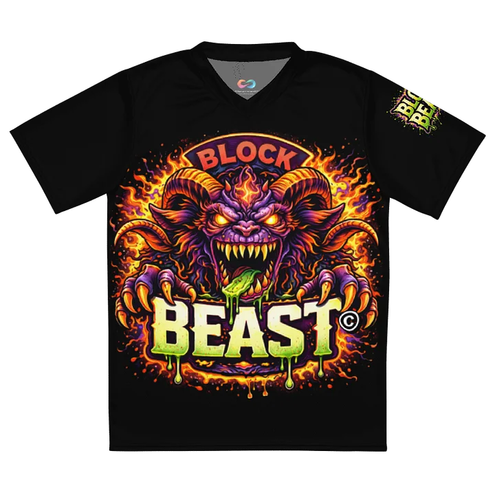 LIMITED EDITION - CNX Core All-over print Unisex Tee — Block Beast 002 product image (1)