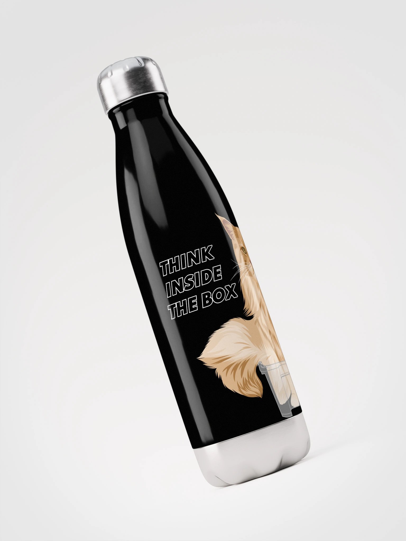 Buster's Water Bottle - "Think Inside the Box" product image (3)