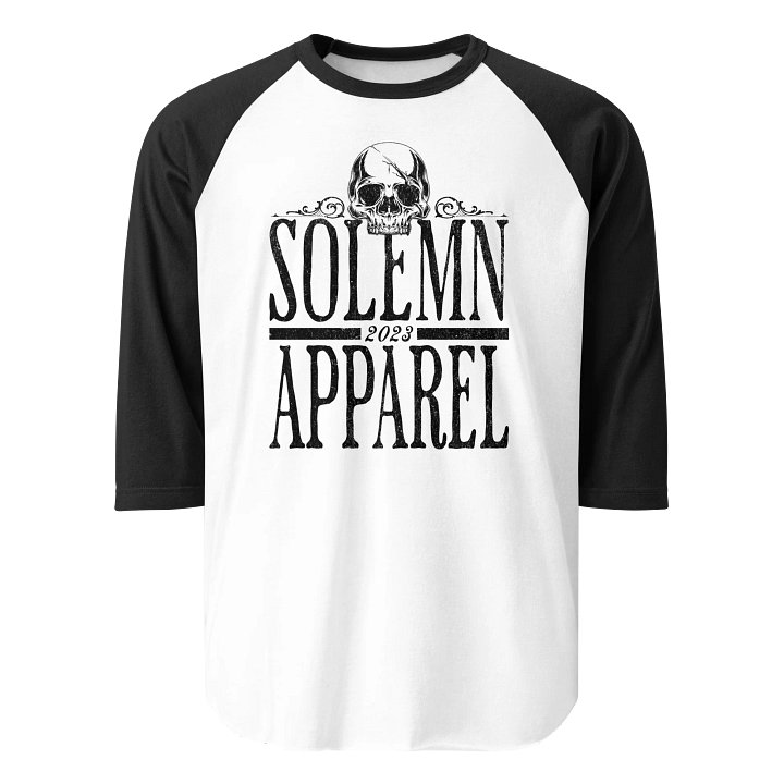 Cracked Skull Raglan Tee product image (1)
