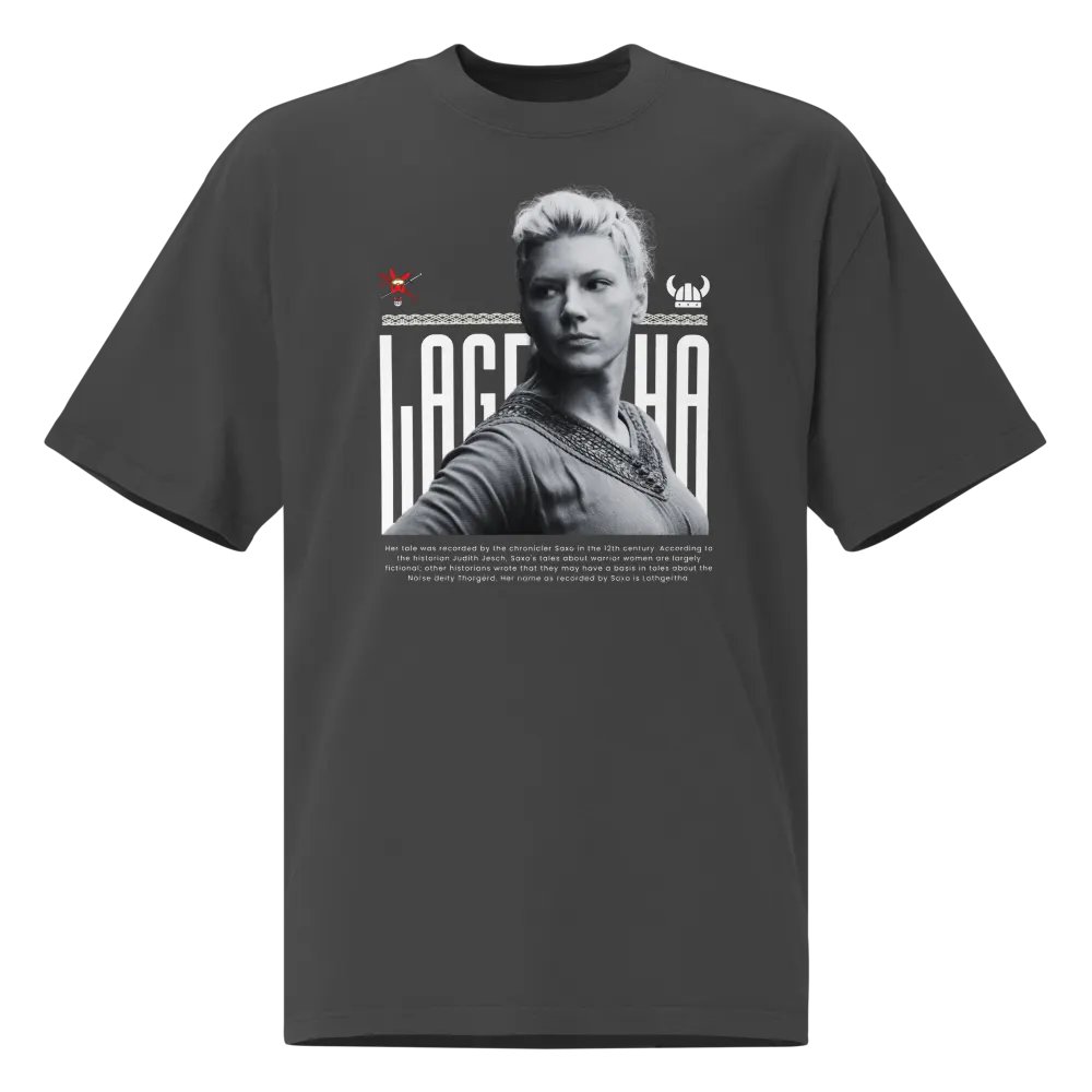 Faded Black Lagertha Tee product image (10)