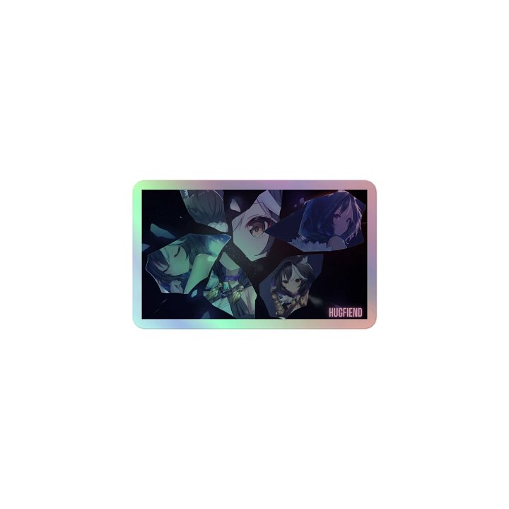 Hugkai: Ube Rail Eidolons Holographic Sticker product image (1)