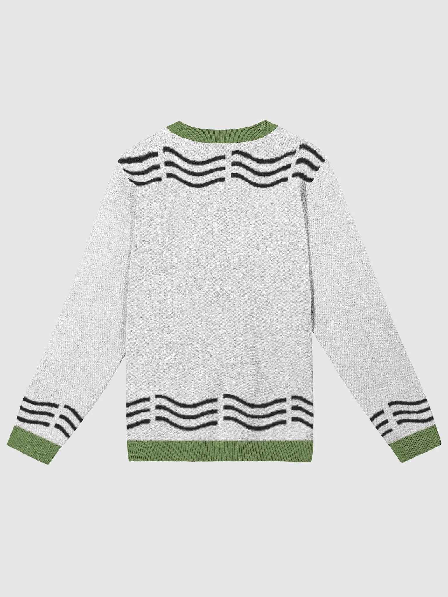 Sink noodles | Knitted Crewneck Sweater Classic Fit by Knitwise product image (2)