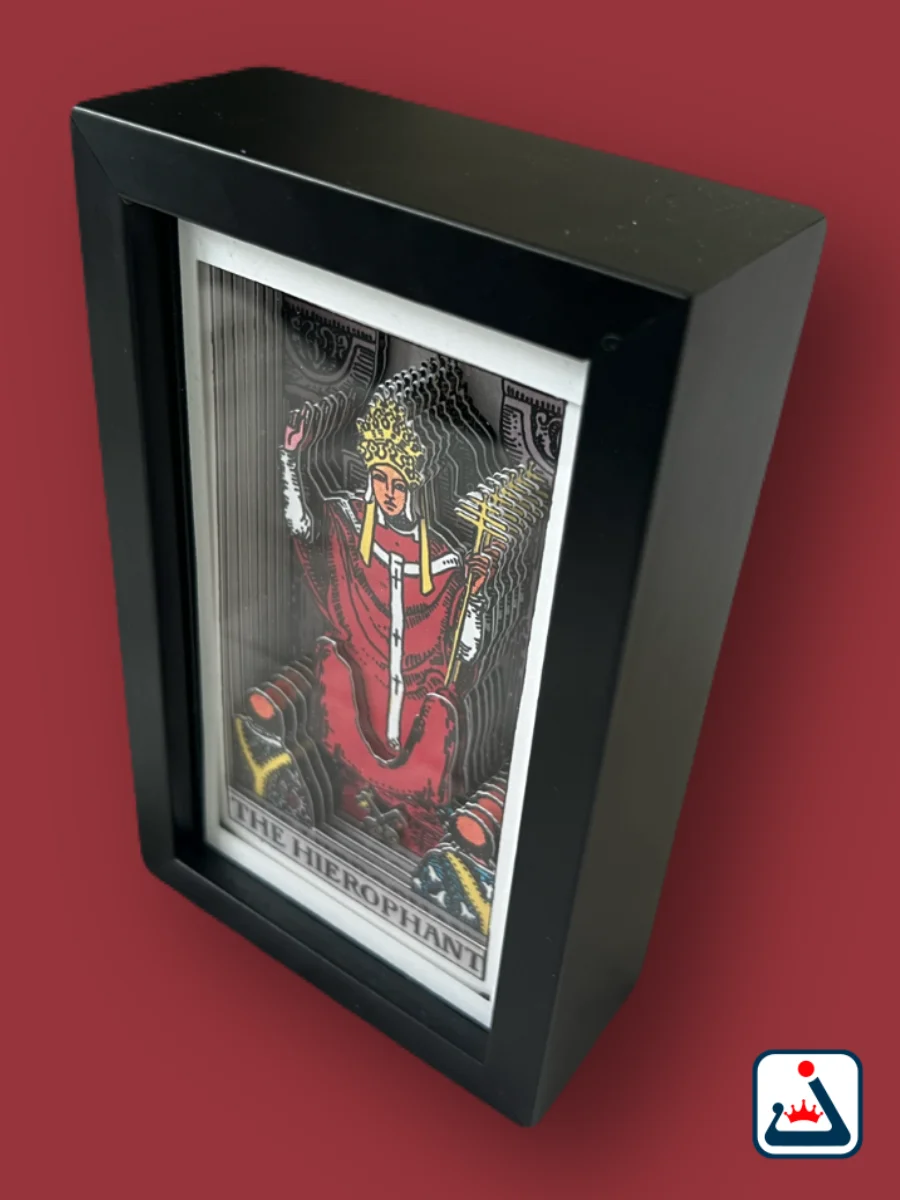 The Hierophant – 3D Tarot Shadow Box Art product image (3)
