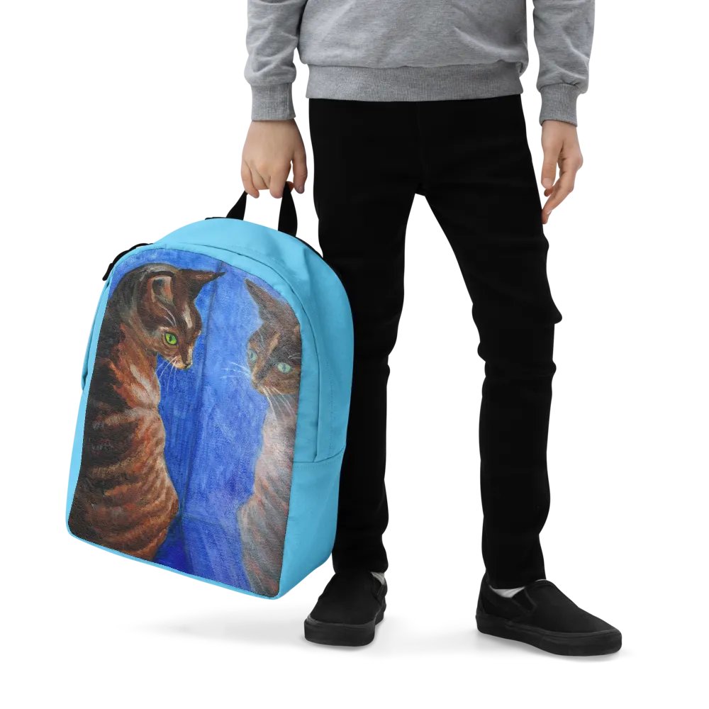 mirror cat painting backpack product image (6)