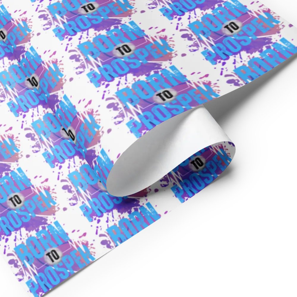 Born To Prosper Wrapping Paper Set product image (7)