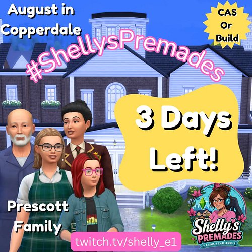 Just a 3 day reminder for #ShellysPremades in case you want to participate! I can't wait to see your entries. 💕
I'll be showc...