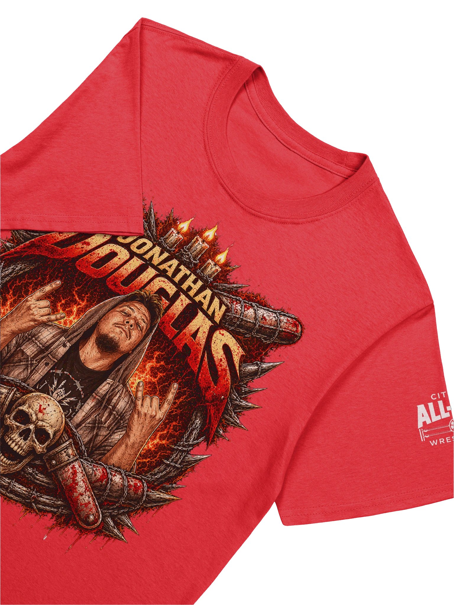 Jonathan Douglas "Skull and Bats" Tee product image (7)