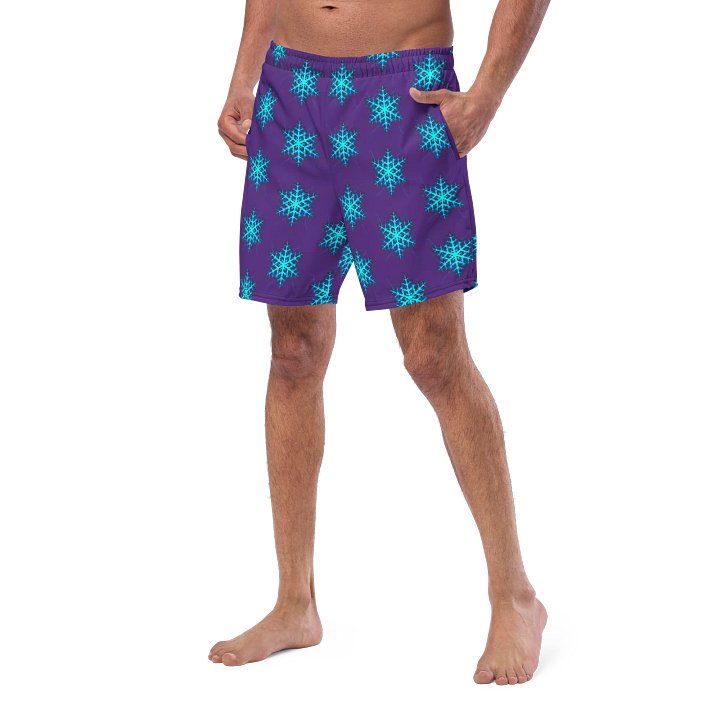 WICKED WINTERS ELECTRIC SNOWFLAKE SWIM SHORTS product image (2)