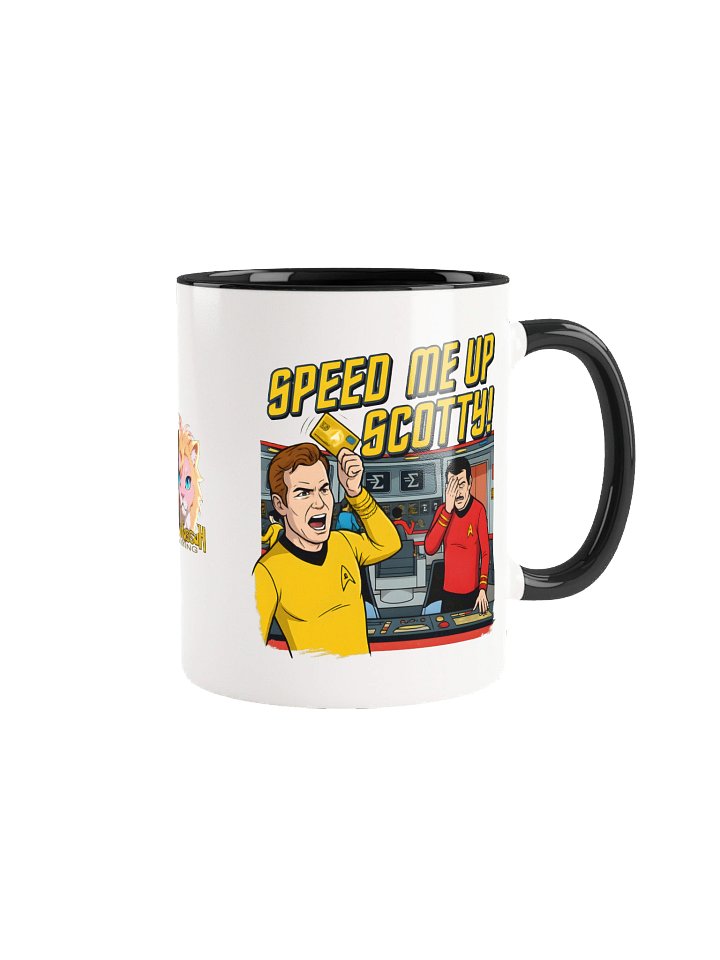 "Speed Me Up Scotty!" TAS Trek Mug product image (1)