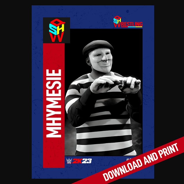 MHYMESIE QSHW COMMEMORATIVE TRADING CARD - WWE2K23 product image (1)