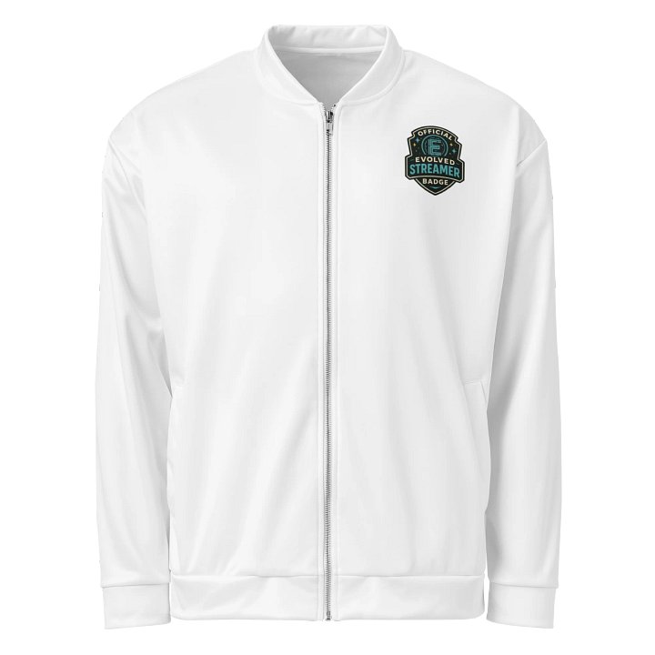 Evolved Streamer Badge All-Over Print Bomber Jacket product image (1)