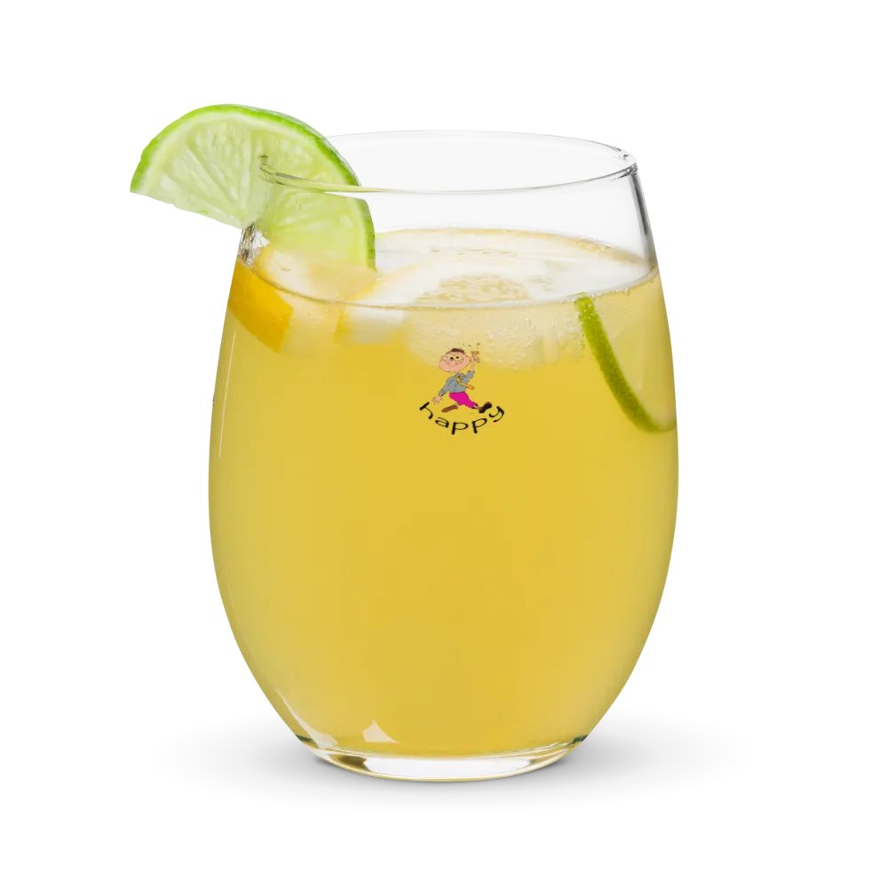 Pixel Party Stemless Wine Glass product image (12)