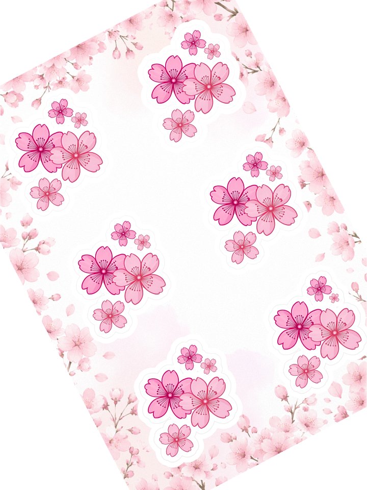 Sakura Blossom Sticker Bundle product image (1)