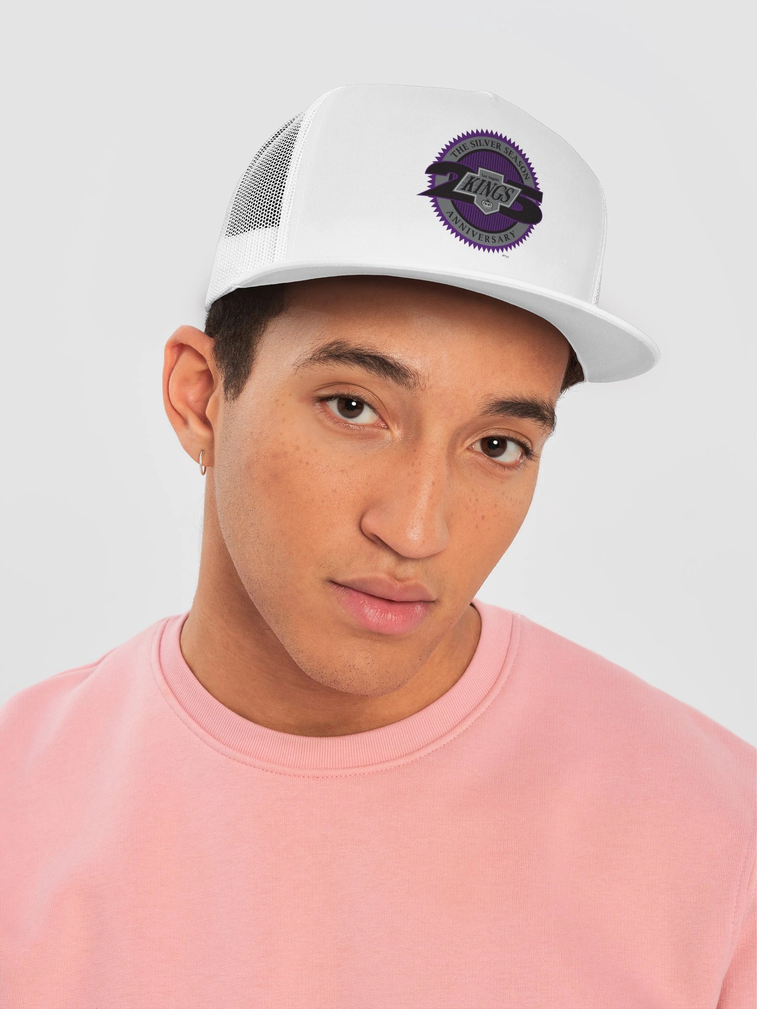 Los Angeles Kings Silver Season Trucker Cap product image (5)