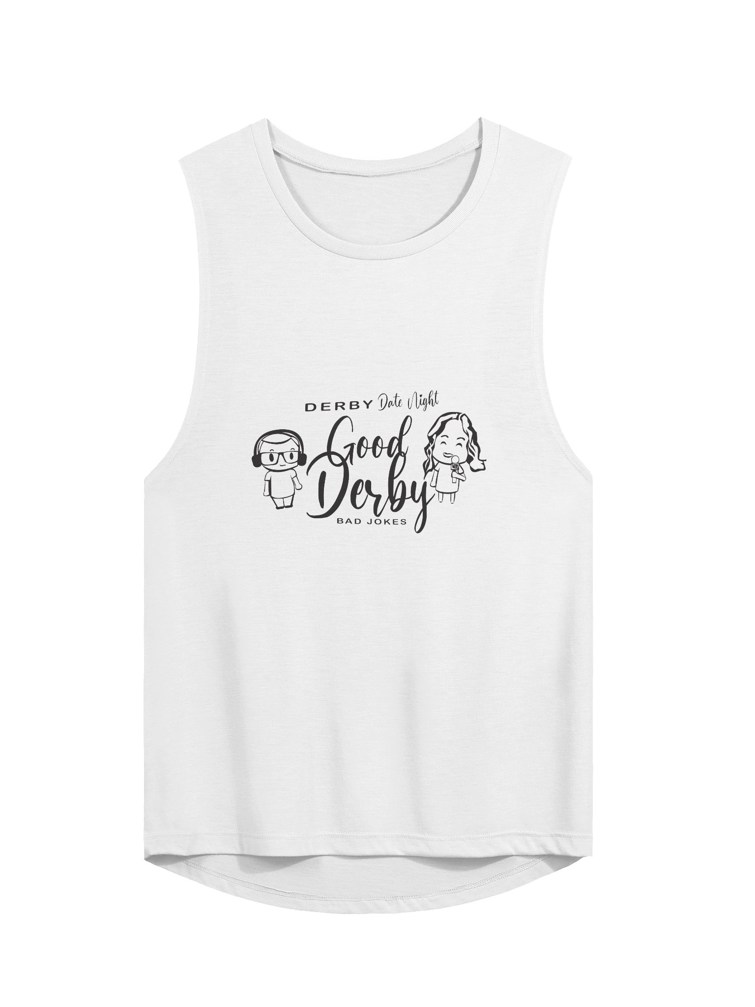 New DDN Logo Tank (Black Text) product image (1)
