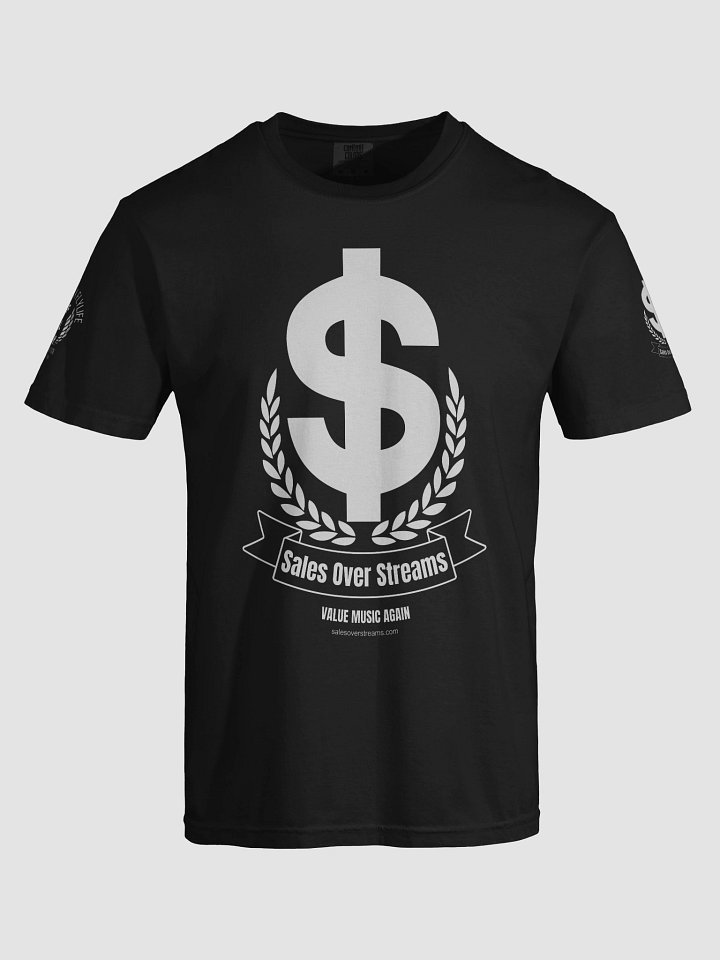 Sales Over Streams Tee - Black Tee product image (2)