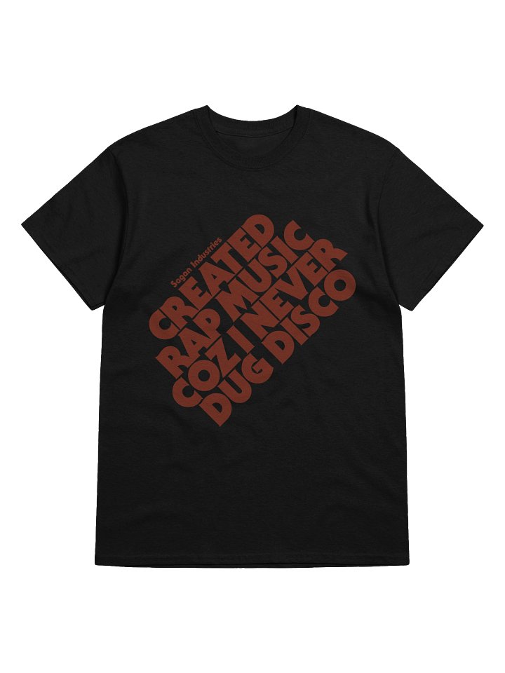 Created Rap Music Tee (Red Print) product image (1)