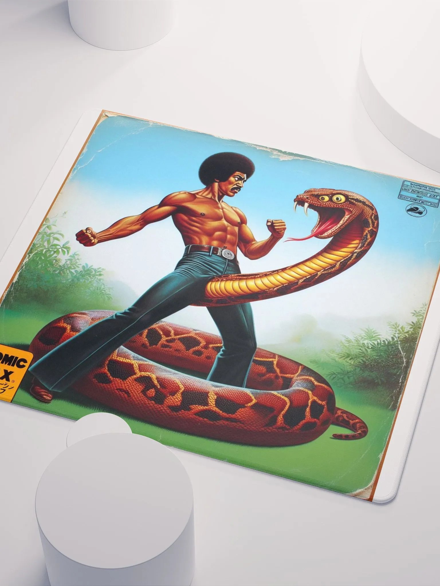 Kung Fu D*ck Gaming Mouse Pad product image (3)