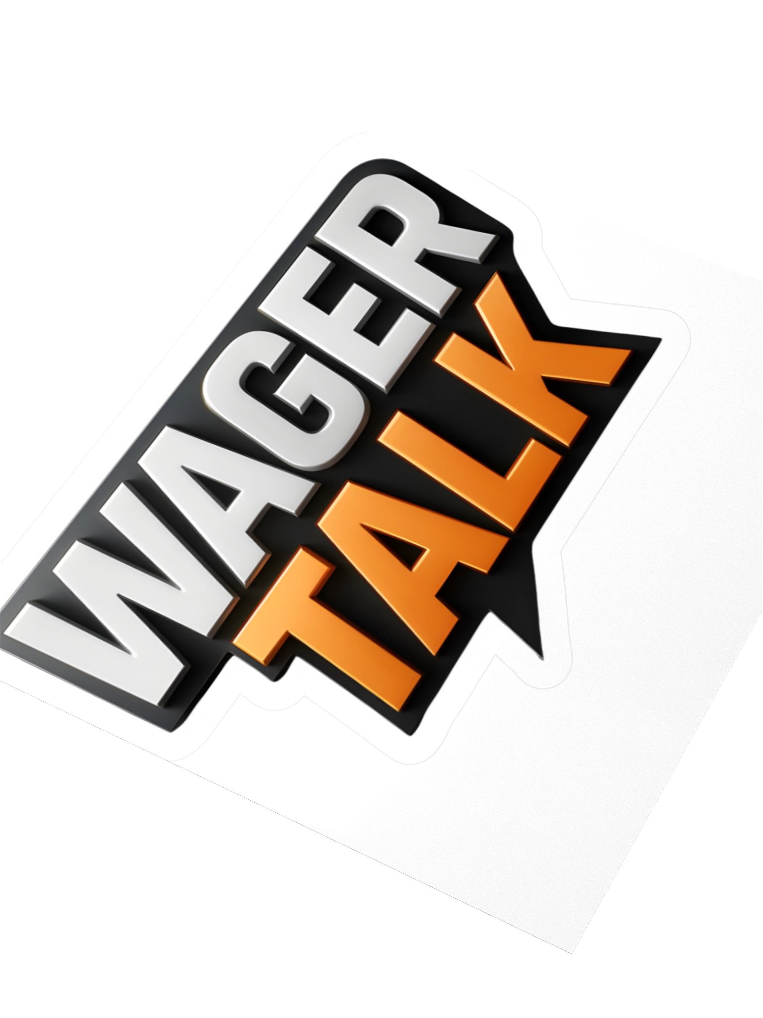 WagerTalk Logo Sticker product image (3)