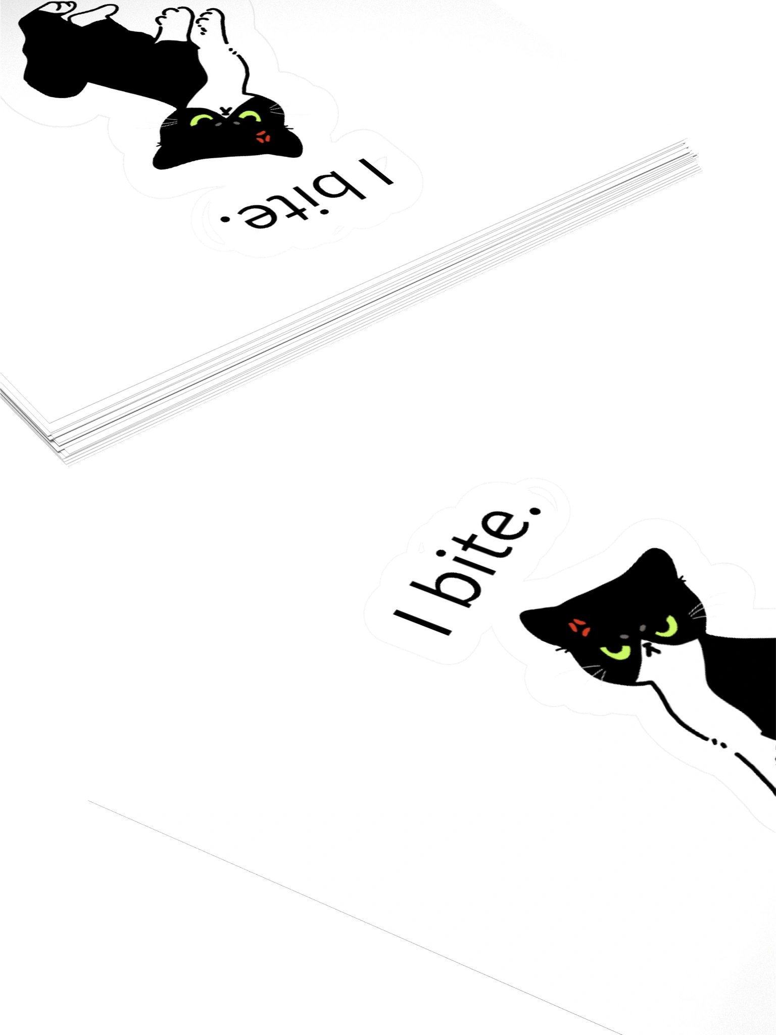 I bite. Sticker product image (4)