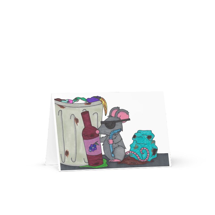 Motivational Animal Card: Rat product image (1)