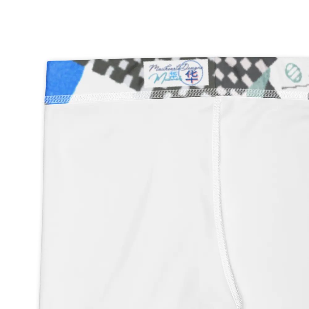 Abstract Lithographic Pattern Design leggings - V4 product image (9)