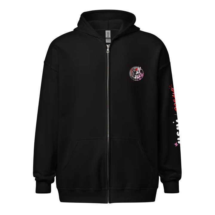 Adorably Macabre Couple Zip-up Hoodie (Alternate) product image (1)