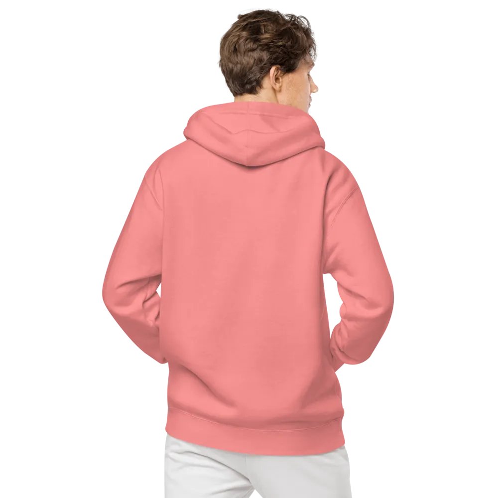 Bubbly and a B*tch (L.C. bubble design) embroidered pigment-dyed hoodie product image (4)