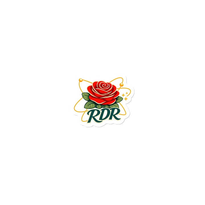 Atomic Rose Die-Cut Magnet product image (2)