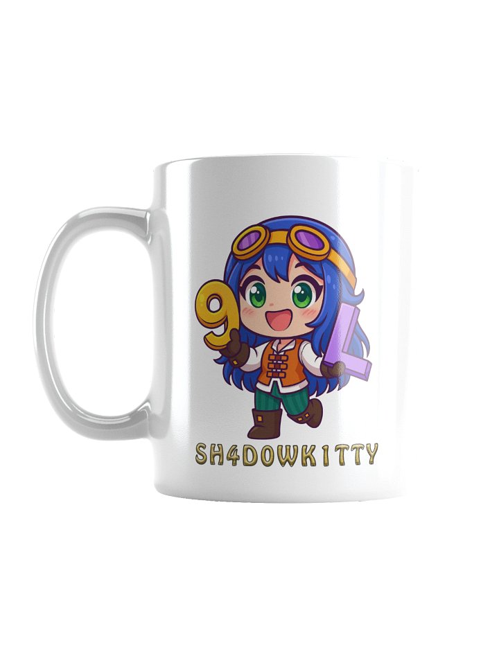 9LS4 Sh4d0wK1tty White Glossy Mug product image (2)