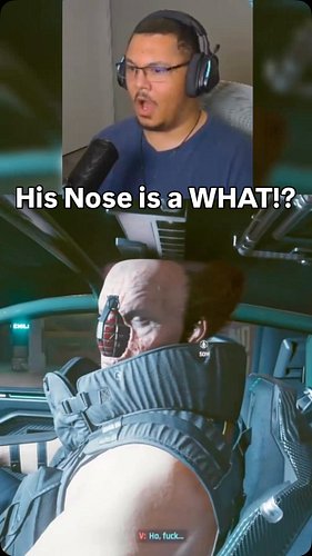 This NPC has a GRENADE NOSE!?

Check out my Cyberpunk 2077 playthrough on my YouTube channel ( link in bio )

#youtube #gamin...