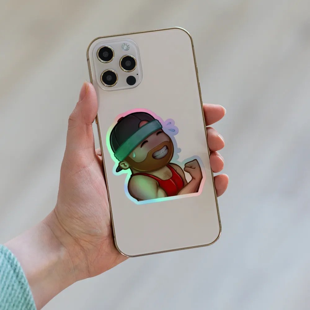 Sticker | HuugeWarmUp (Holo) | Texas 2024 product image (7)