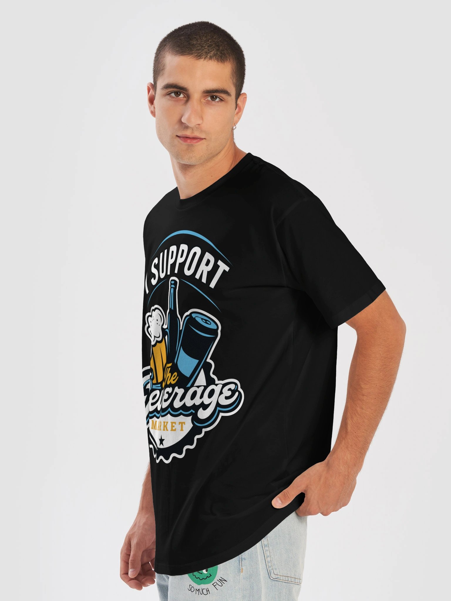 Front Single Side Premium Unisex - Blue Accents product image (7)