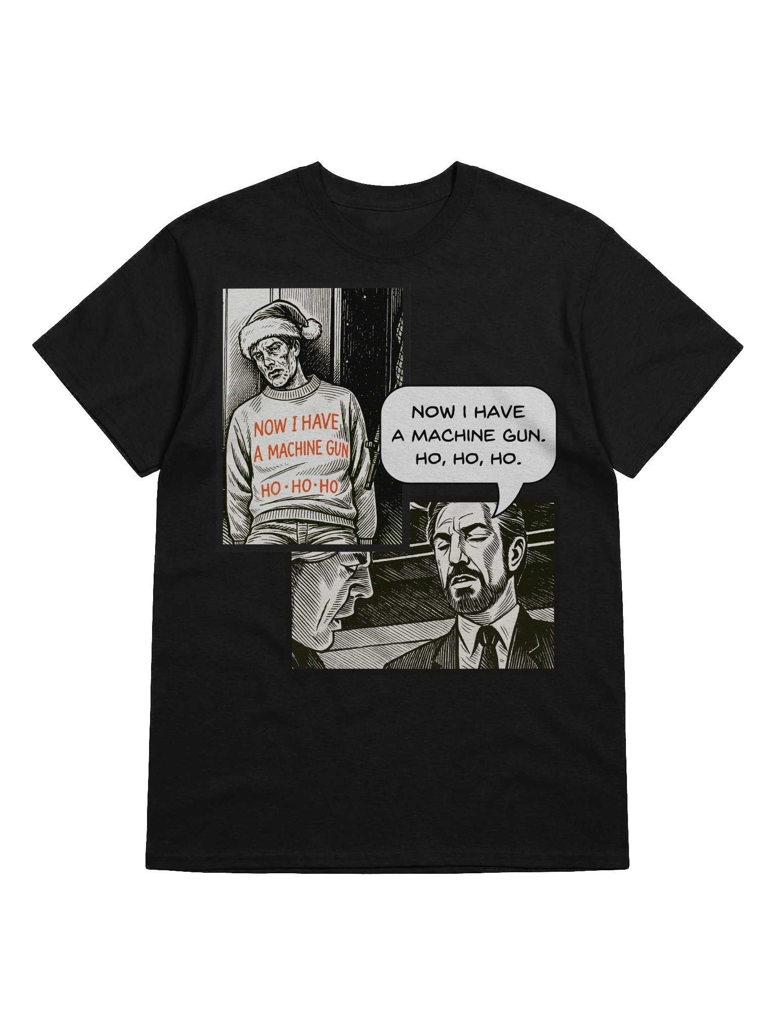 Die Hard inspired Now I Have A Machine Gun Scene Tee product image (46)