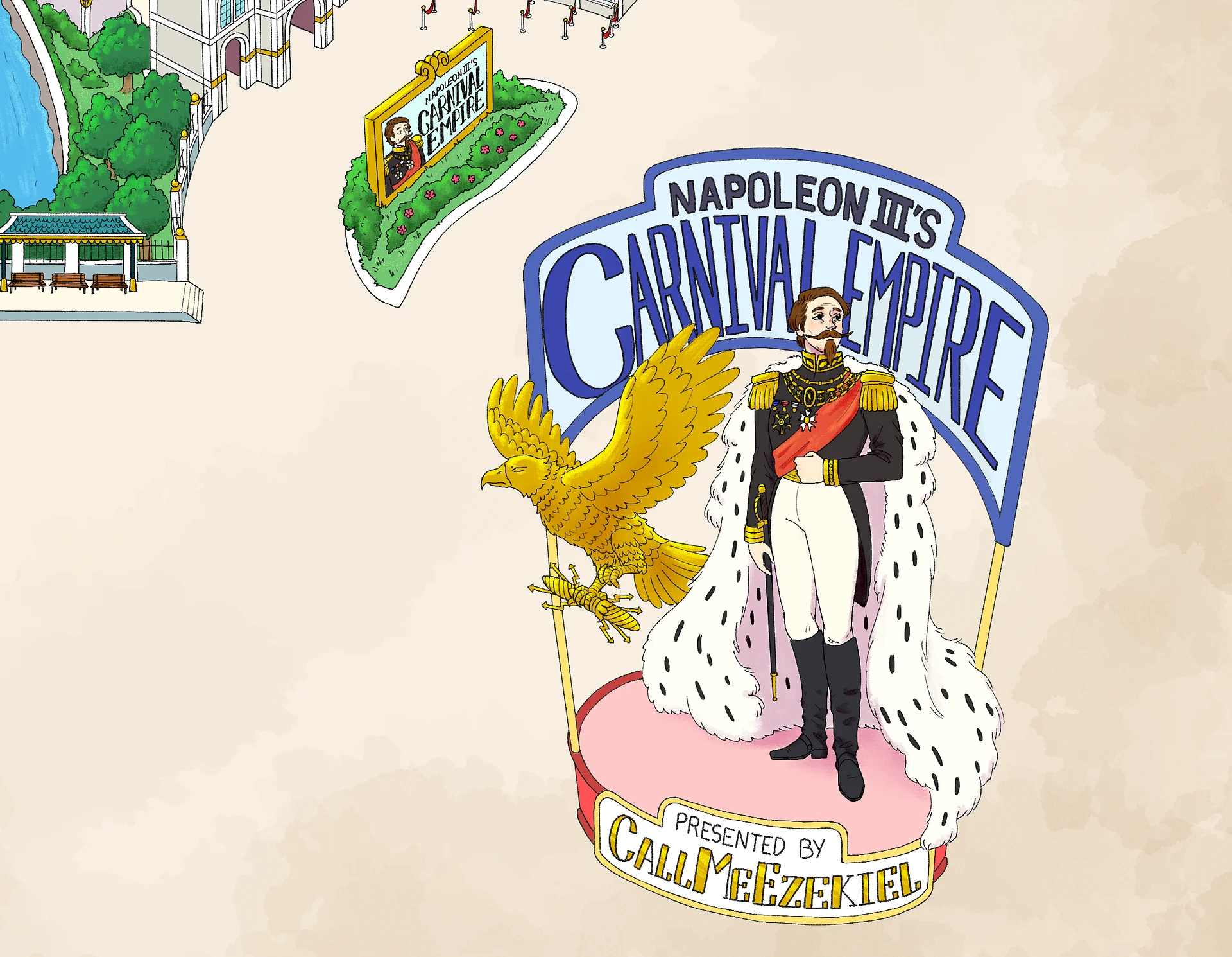 Napoleon III's Carnival Empire Poster product image (12)