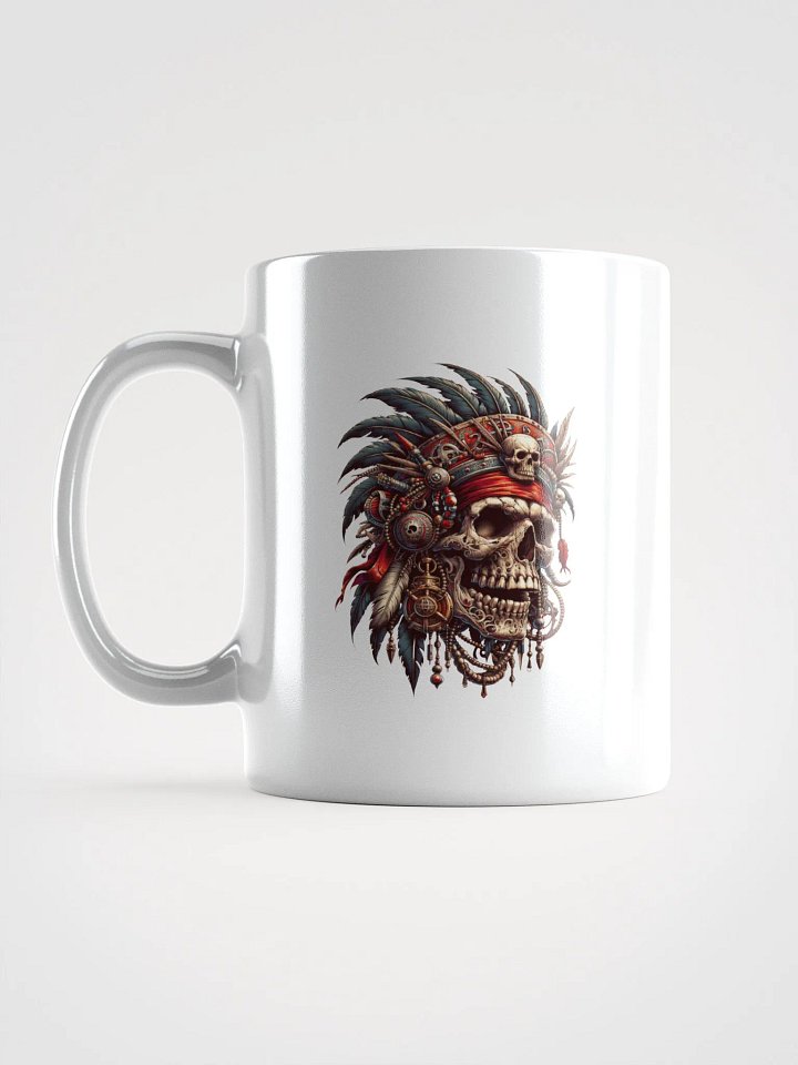 Tribal Steampunk Skull Mug product image (2)