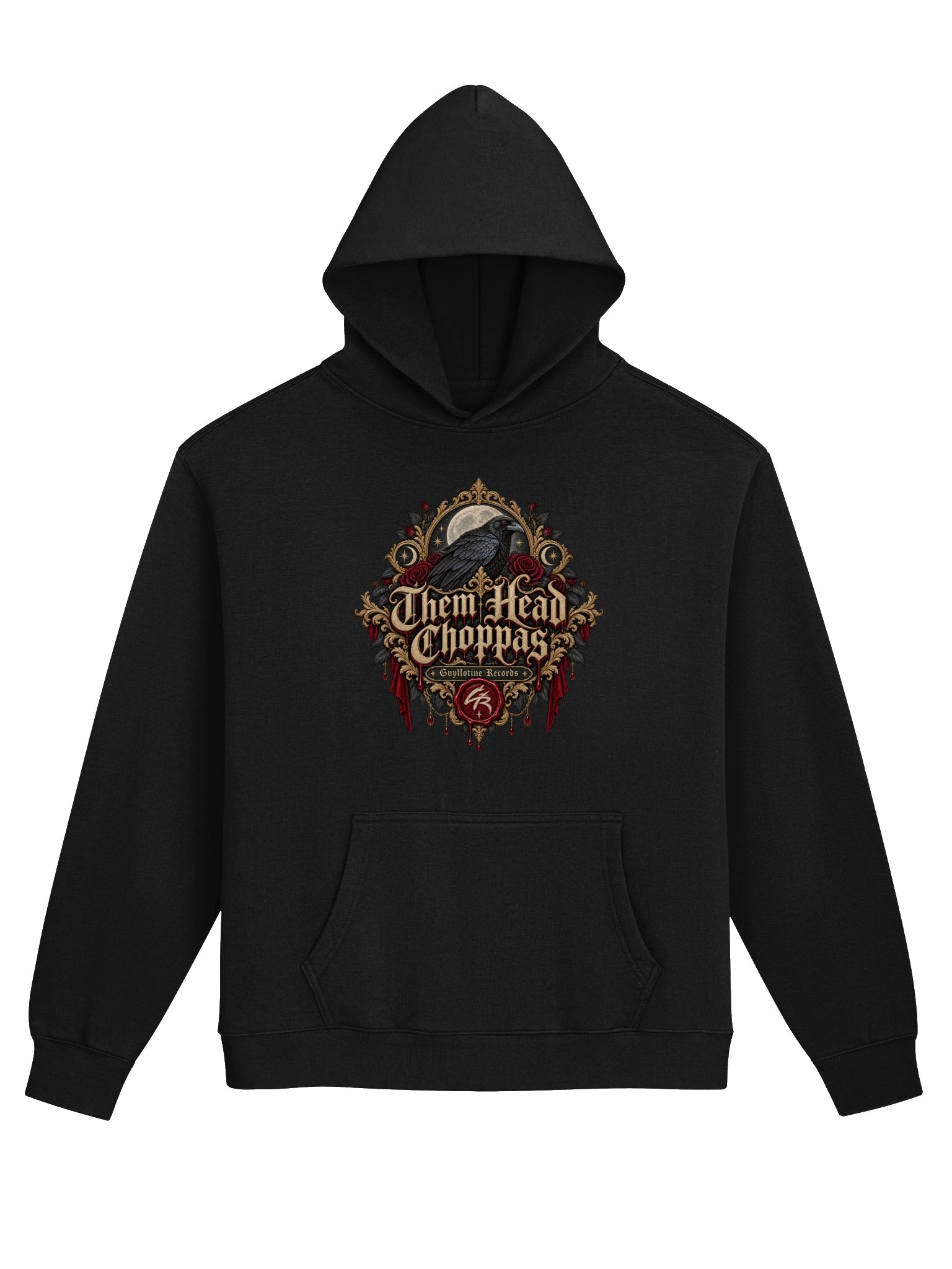 Gothic Raven Victorian Medallion product image (1)