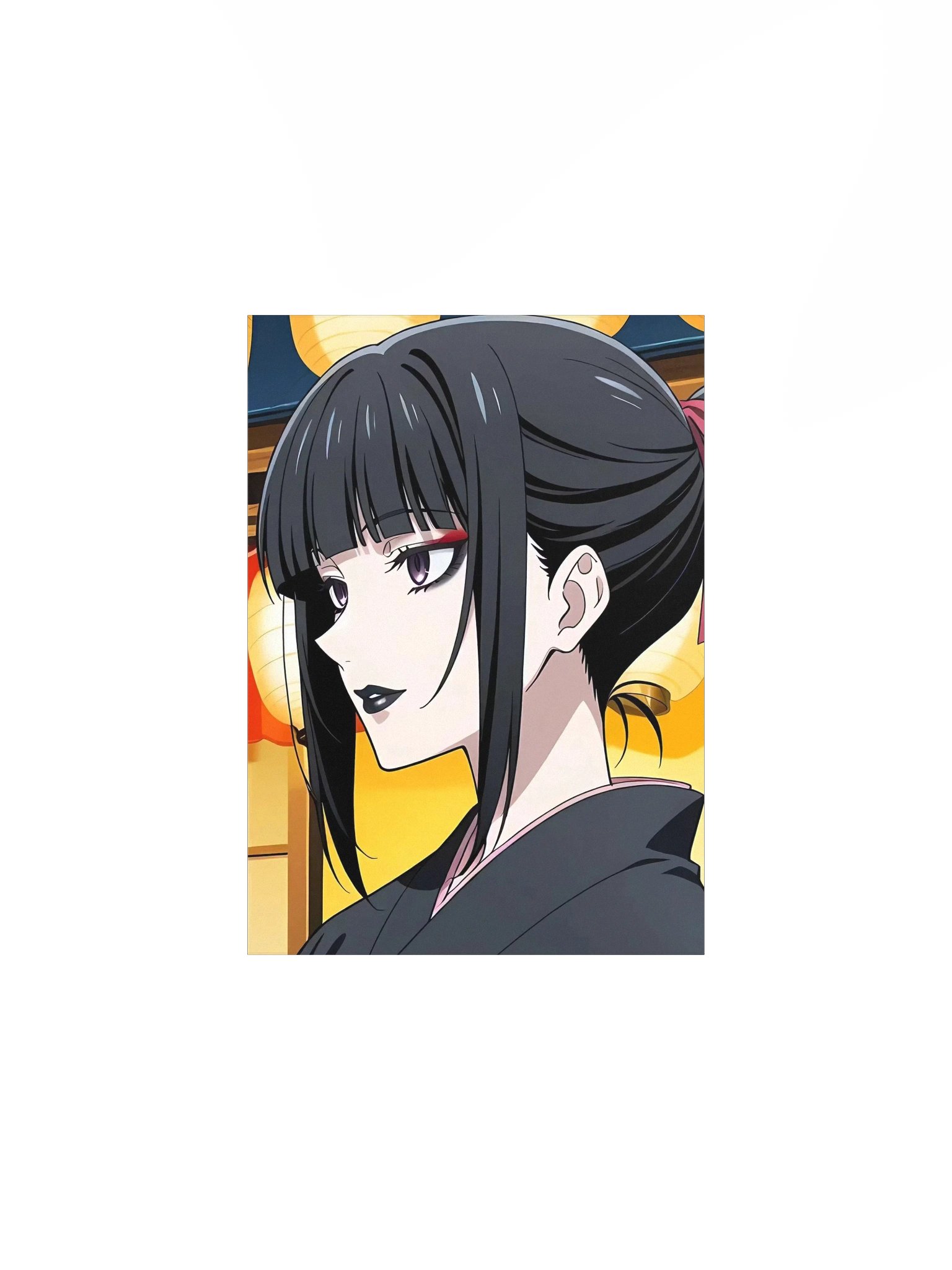Enhanced Matte Poster - Luna Rain Original Character Kimono Festival product image (13)