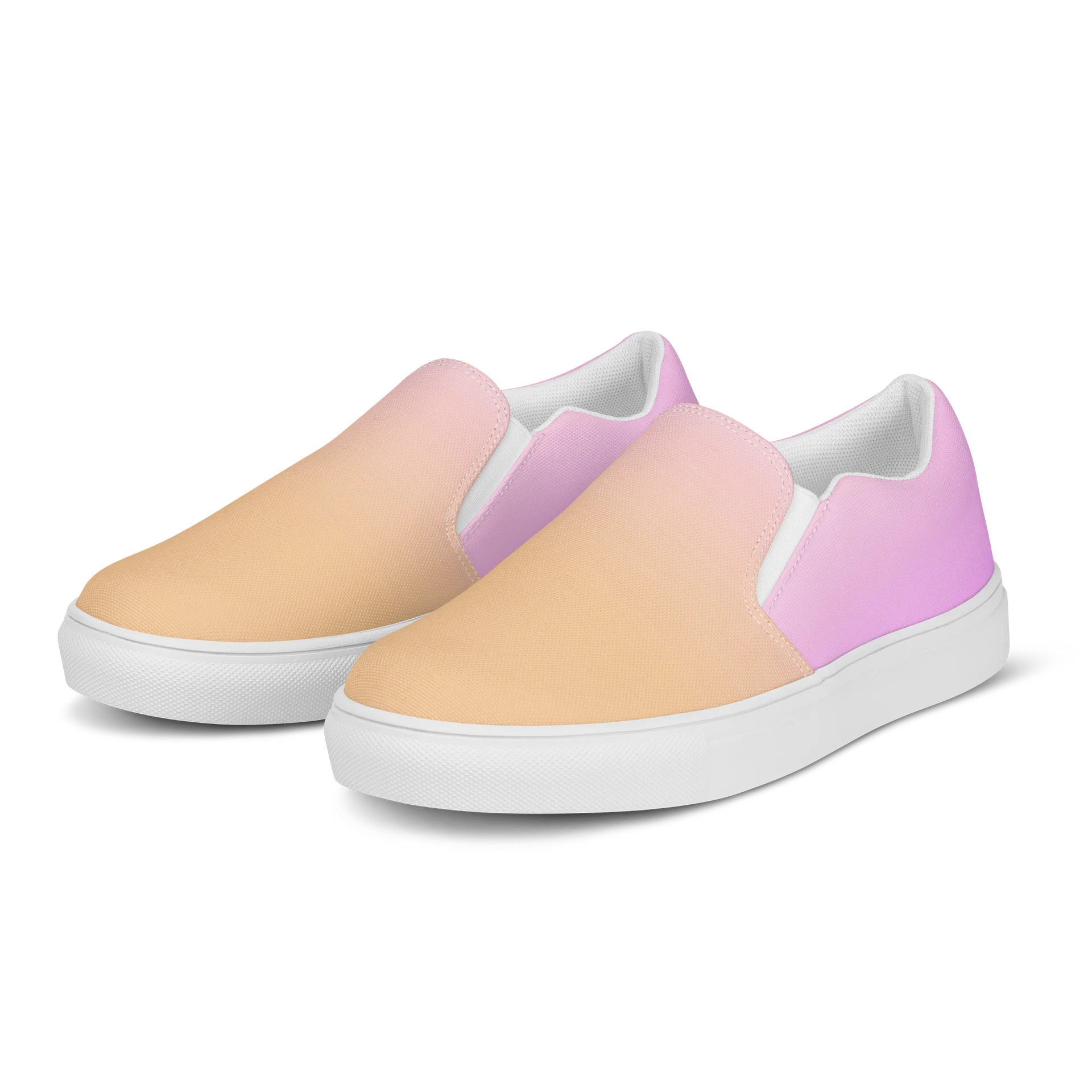 Soft Sunset Men’s Slip-On Canvas Shoes product image (3)
