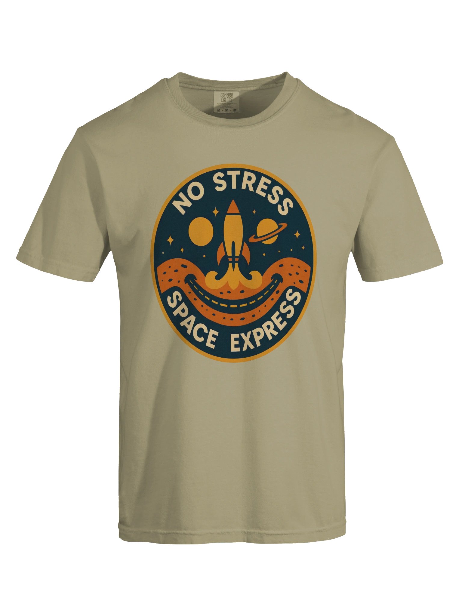 No Stress Space Express - Full-size Logo T-shirt product image (4)