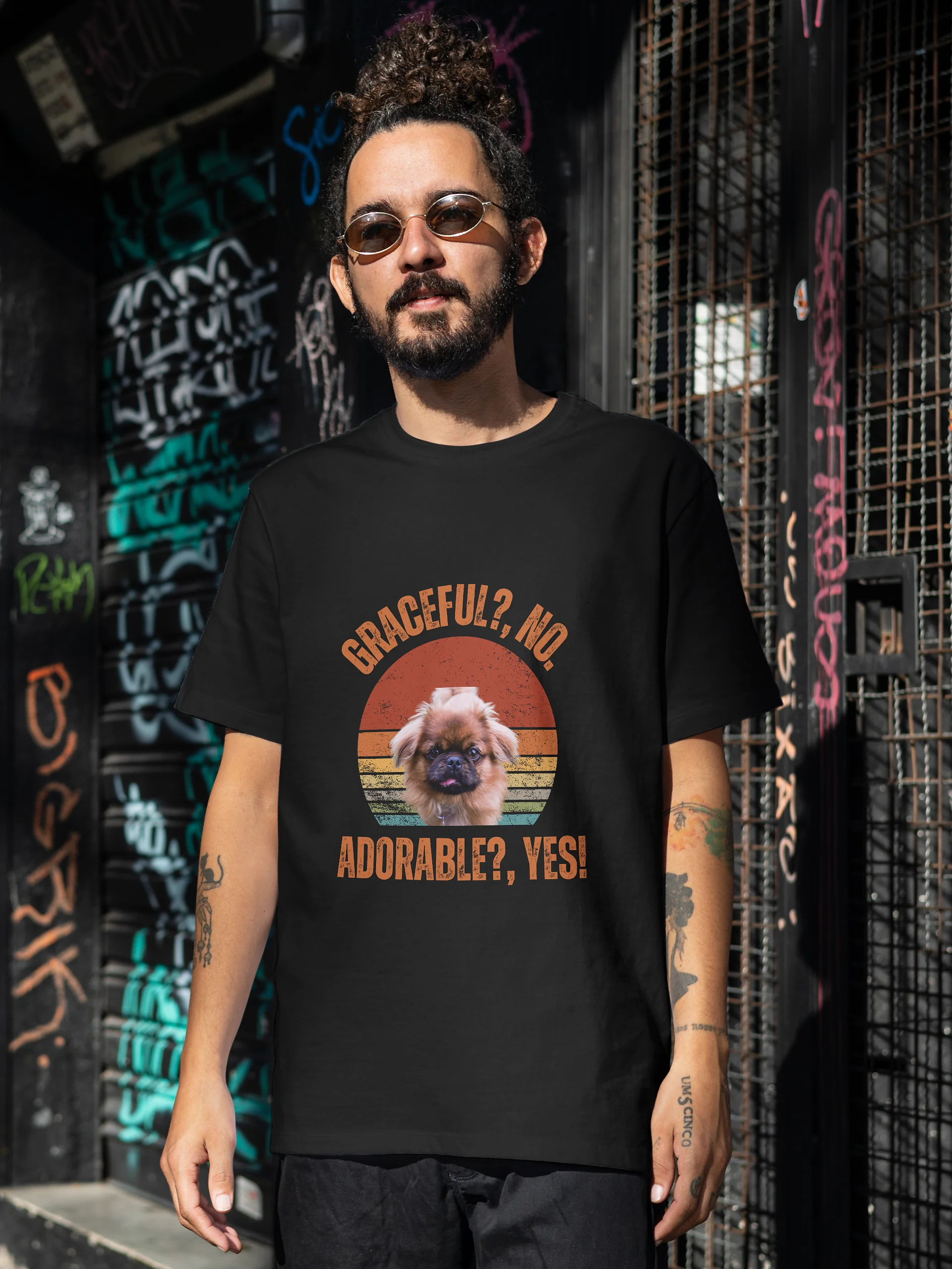 Gracefully Adorable Pekingese T-Shirt product image (4)