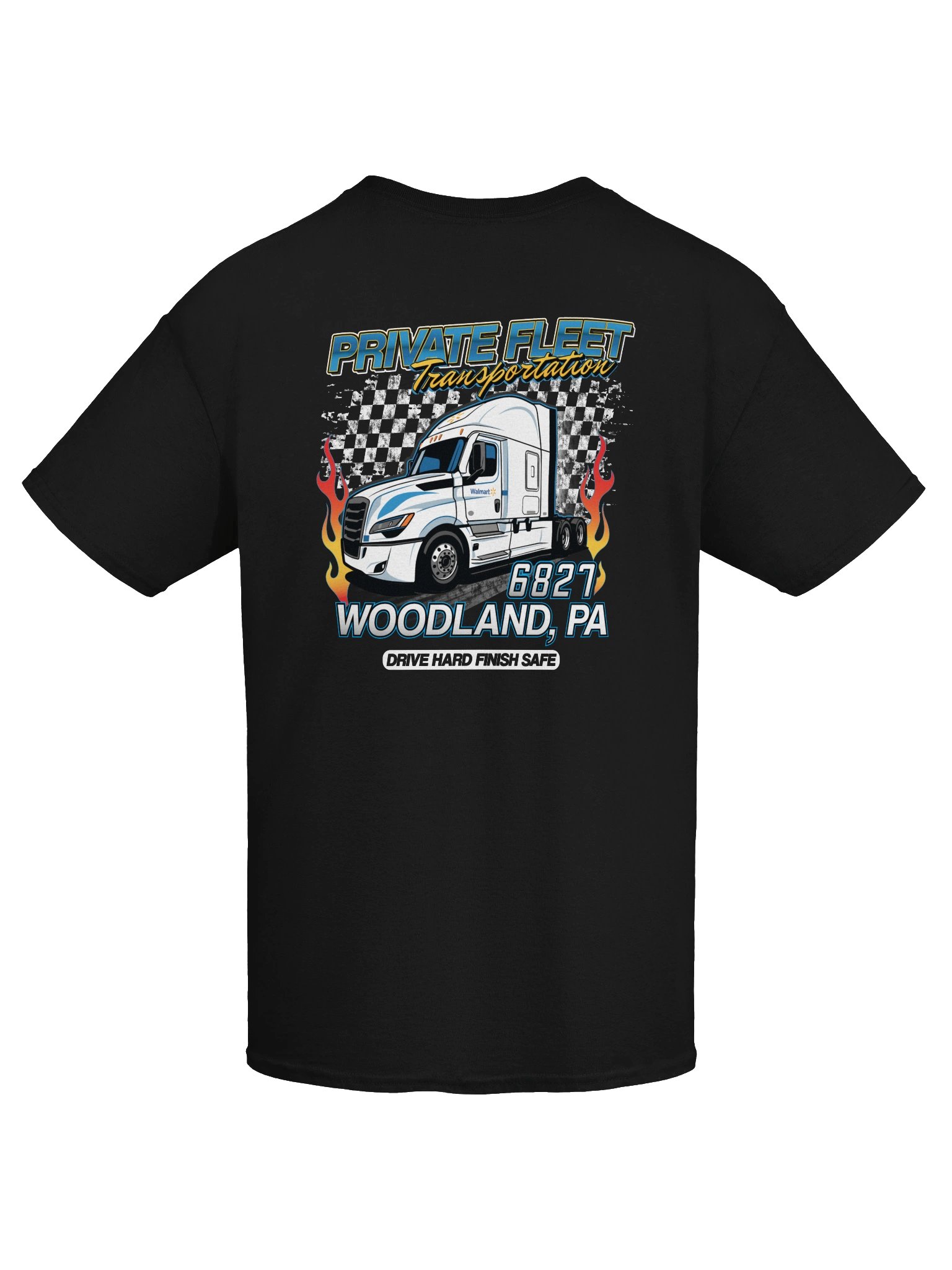 6827 Woodland Private Fleet Racing Theme T-shirt product image (7)