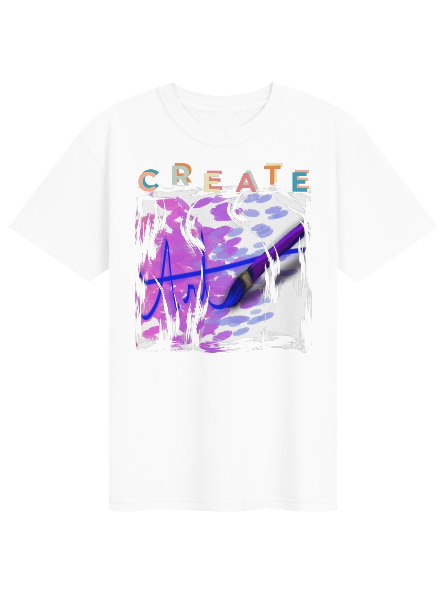 "Create Art" T-Shirt. Men's Comfort Colors Garment-Dyed Heavyweight T-Shirt product image (1)