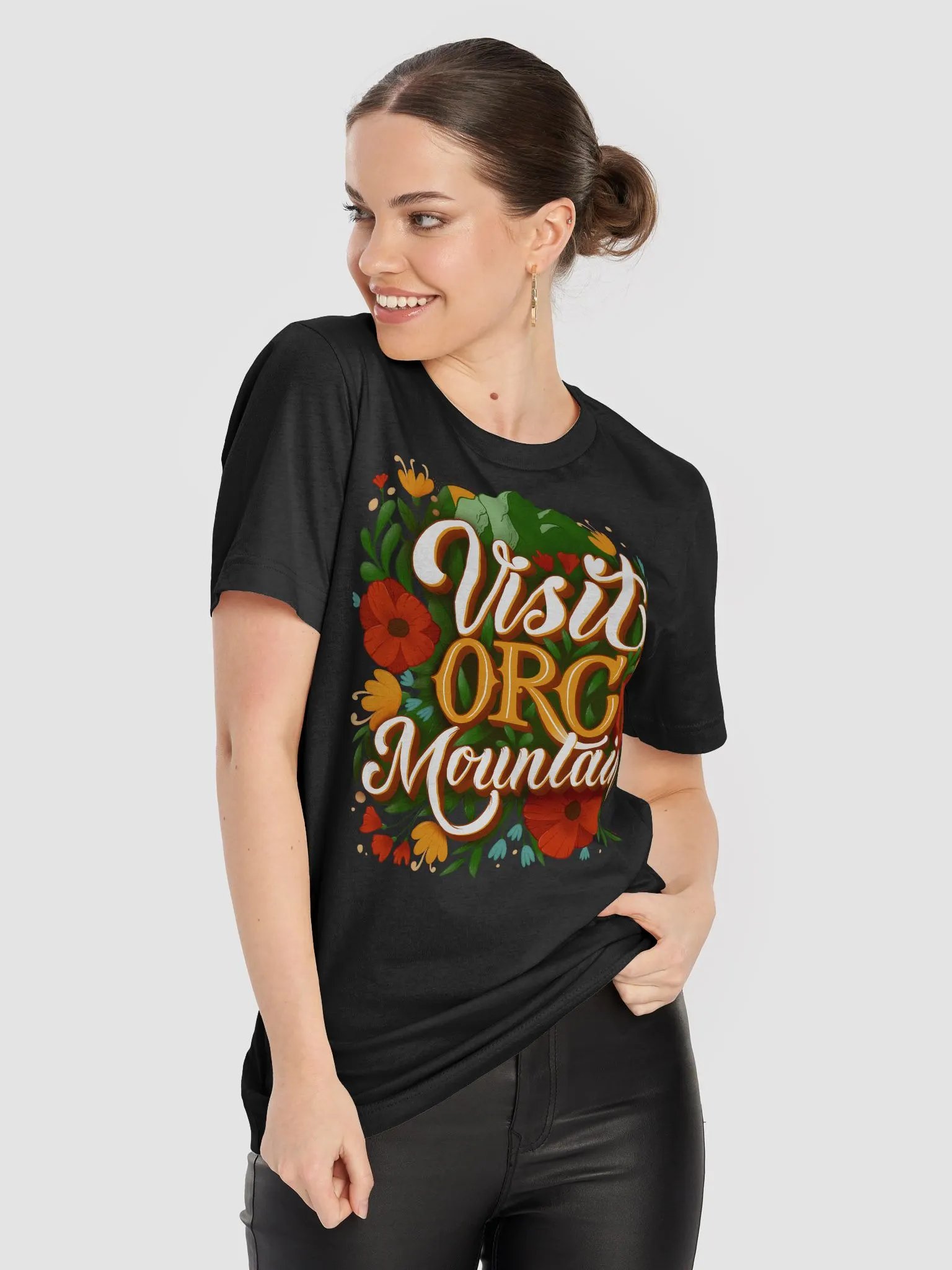 "Visit Orc Mountain" T-shirt product image (8)