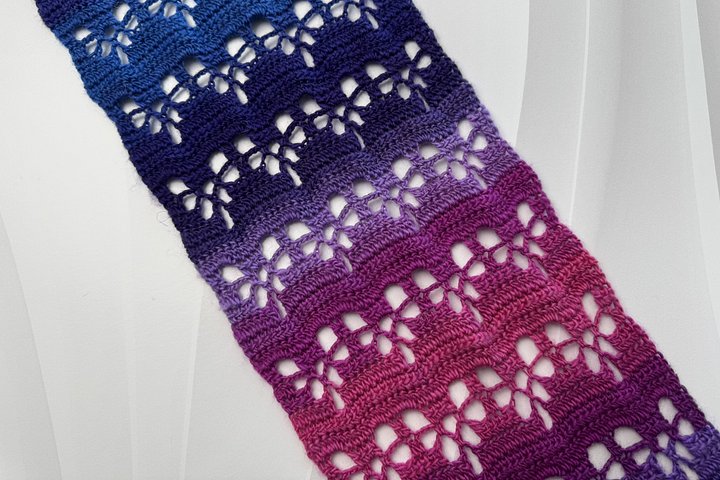 Heart Lace Crohet Scarf product image (2)
