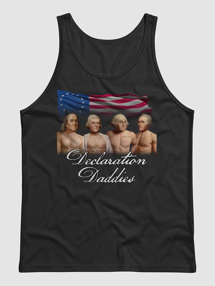 Declaration Daddies Tank Top - Funny 4th of July Founding Fathers America 250 product image (1)
