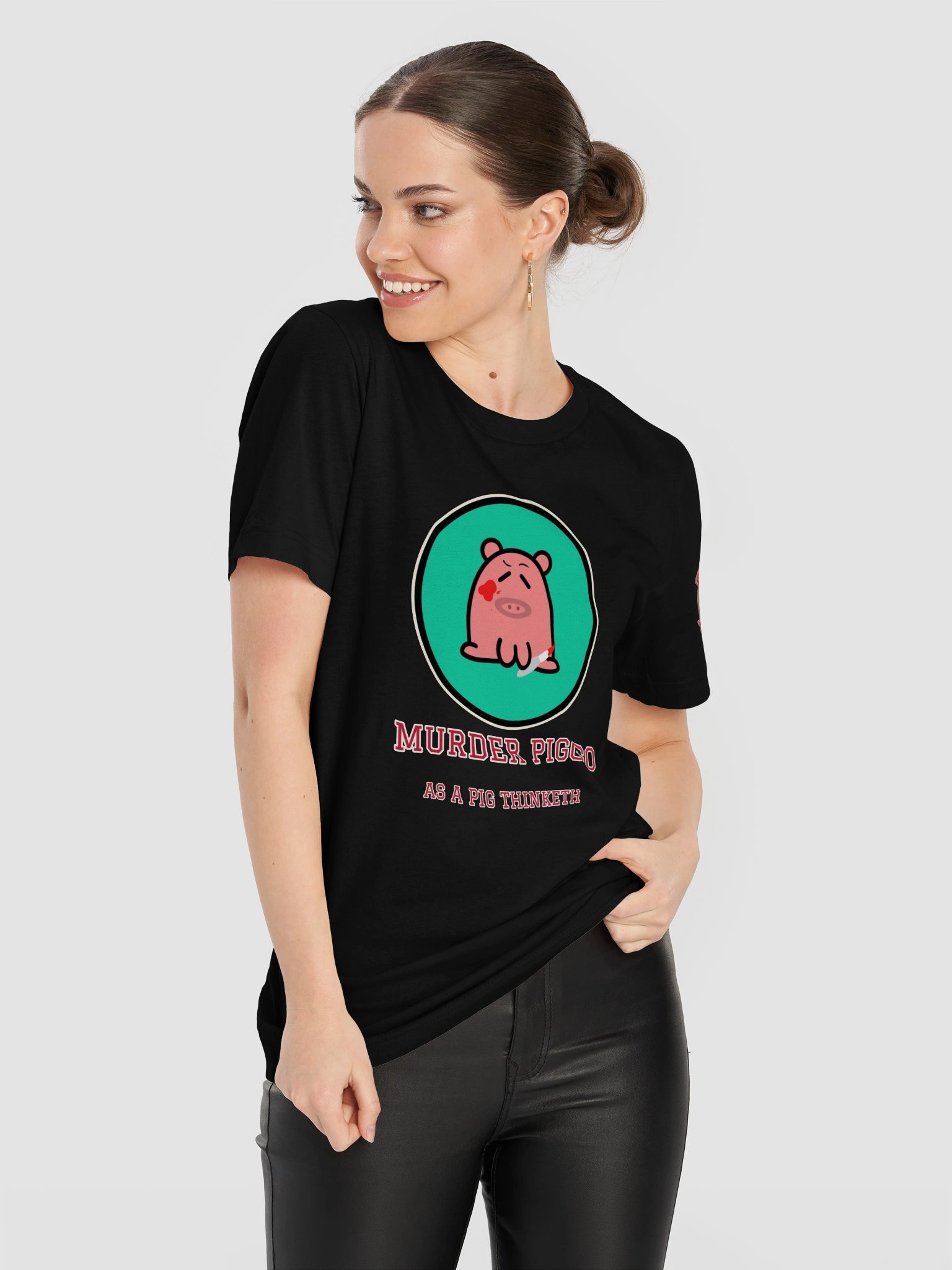 Murder Piggo Tee | As a Pig Thinketh product image (11)