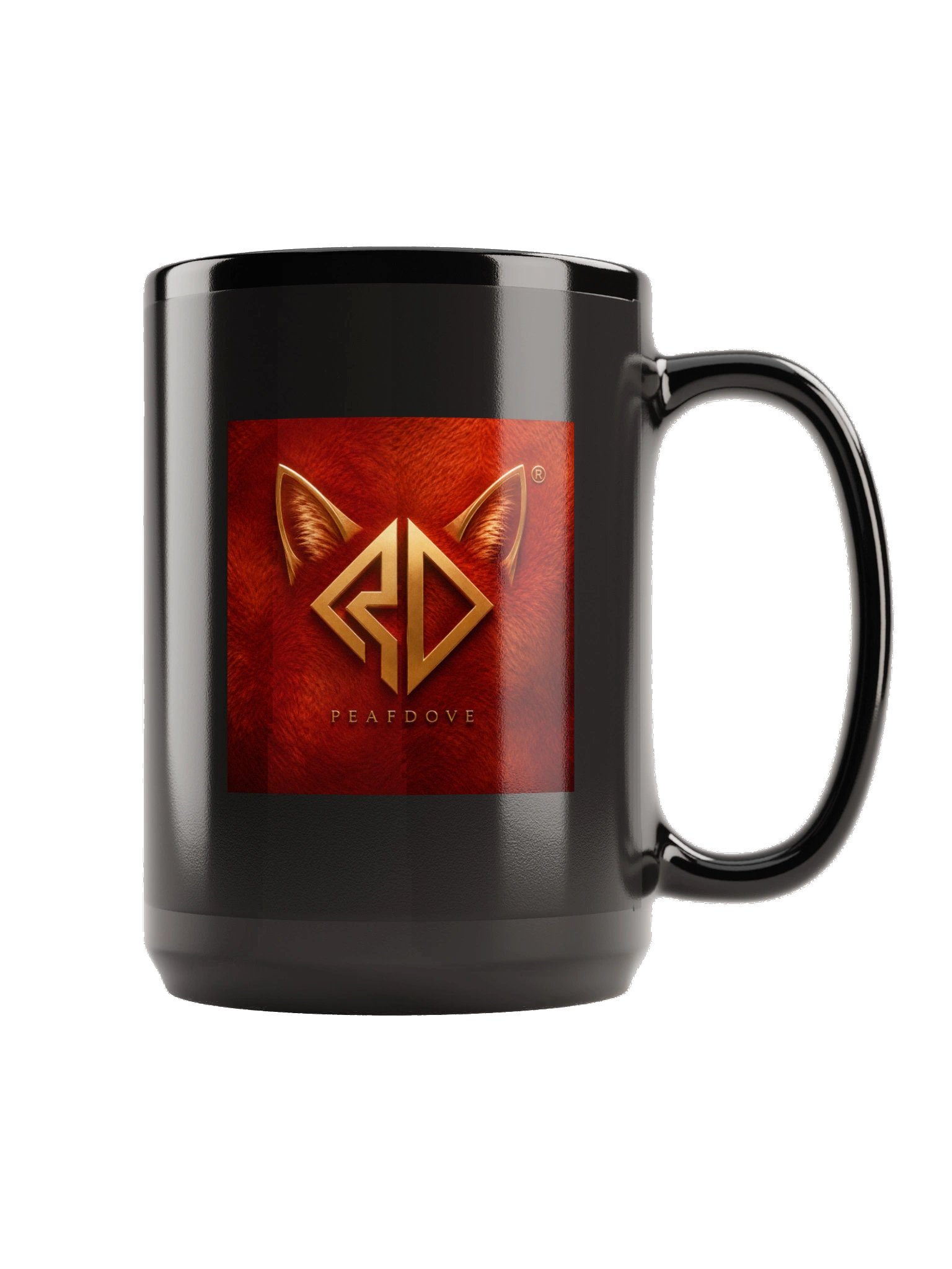 PEAFDOVE® CAT HEAD — Midnight Signal Mug product image (3)