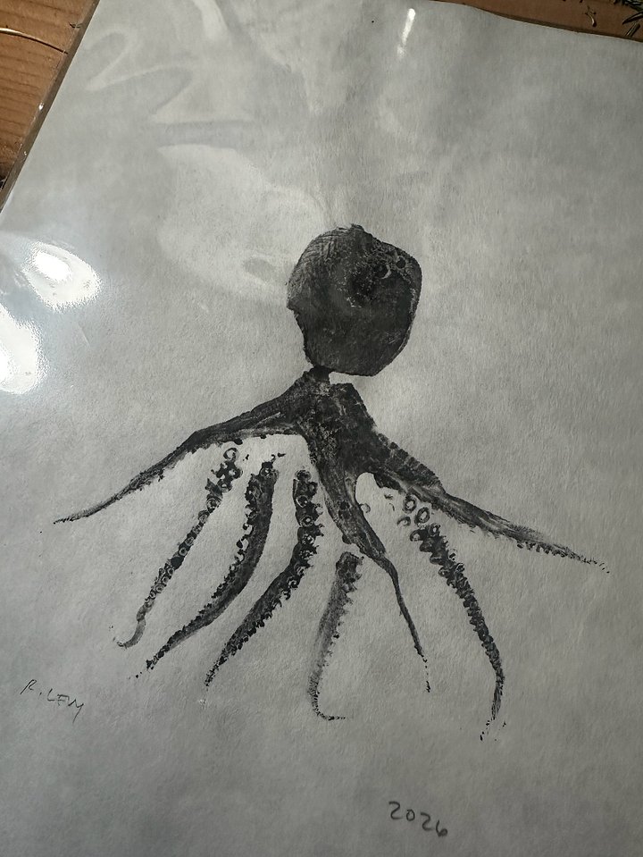 Octopus Print 3 -- Sleeved product image (2)